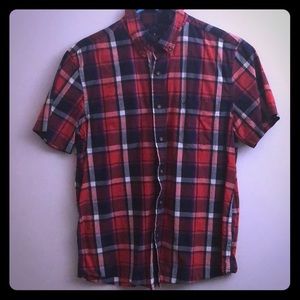 American Eagle Short Sleeve Flannel